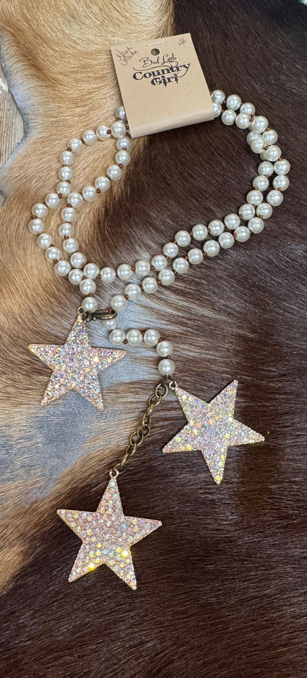 Shine star necklase