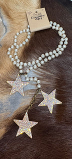 Shine star necklase