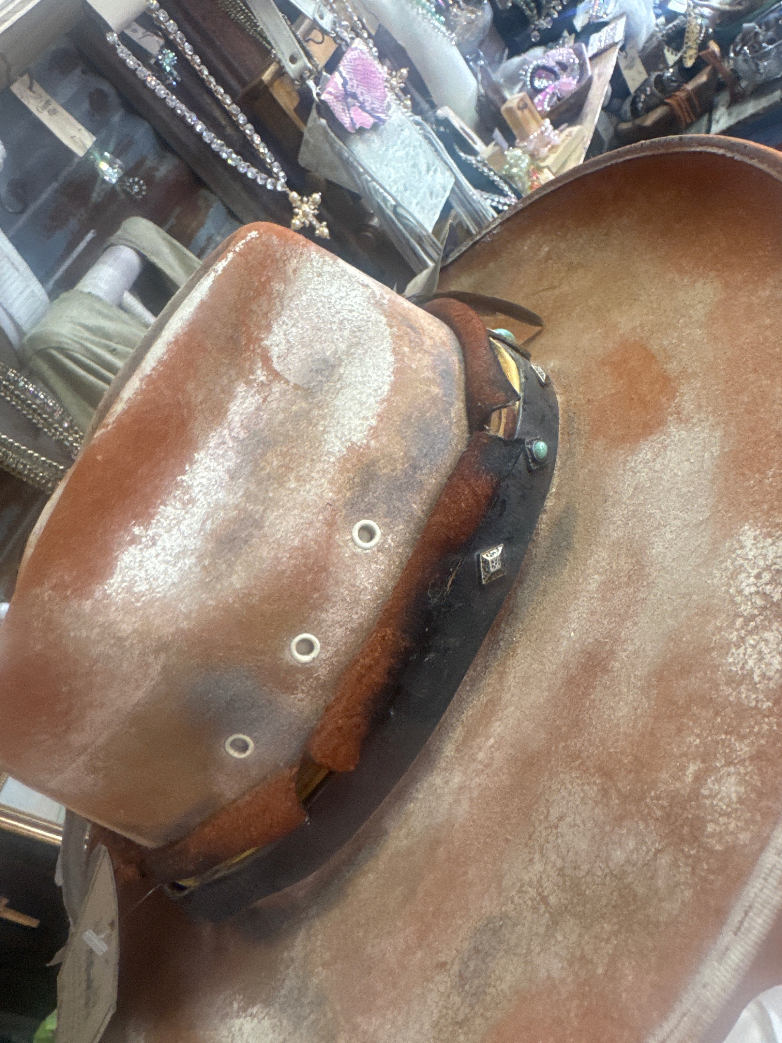 Vintage Rustic Cowgirl Hat