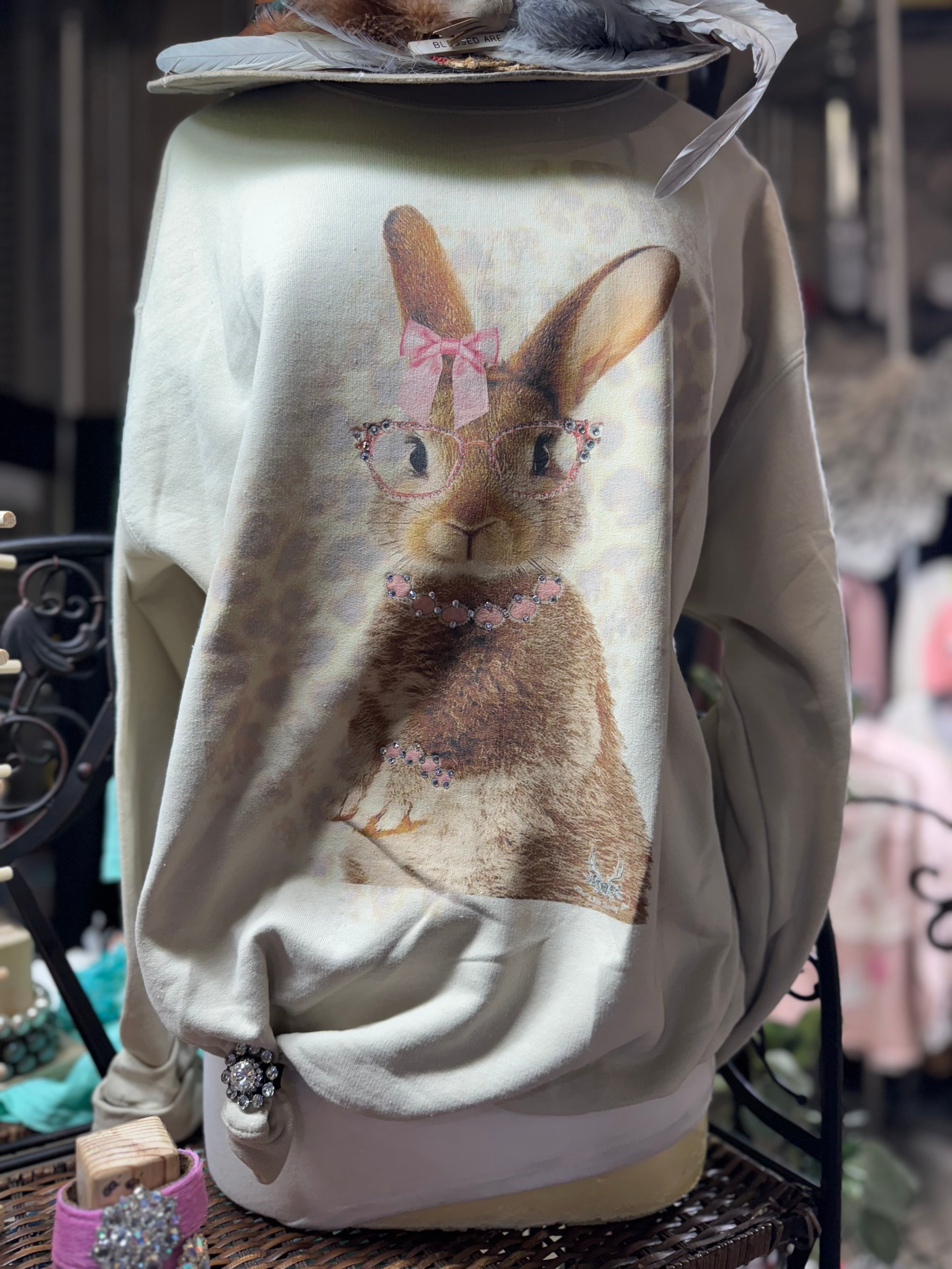 Bougee bunny sweatshirt