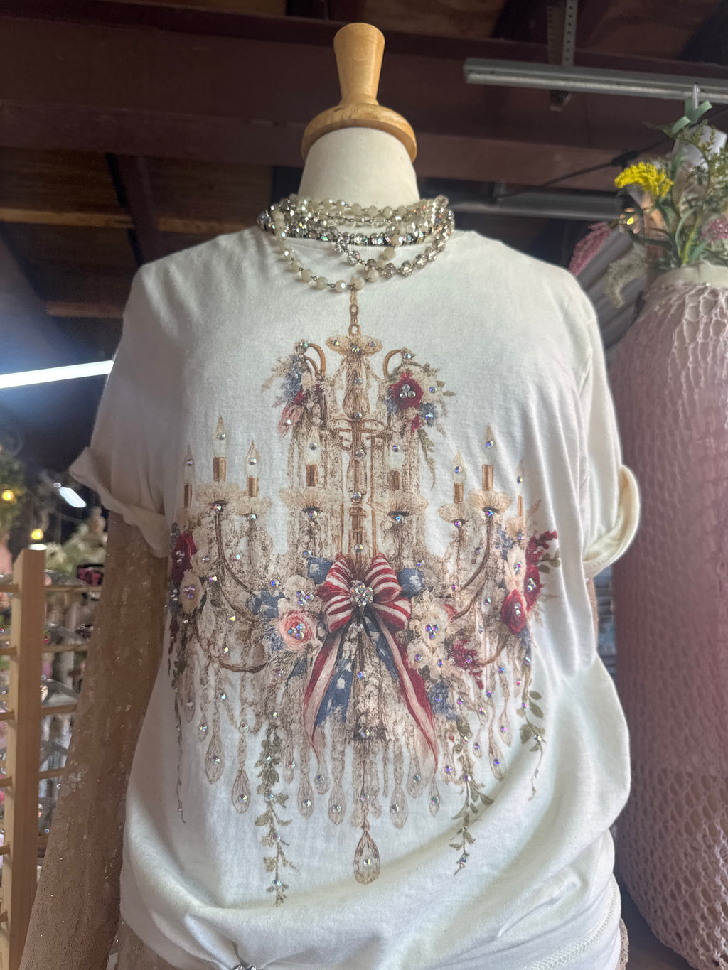 Patriotic Chandelier