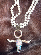Boujee Bullhead Necklace