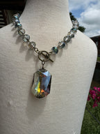 Iridescent Crystal Necklace
