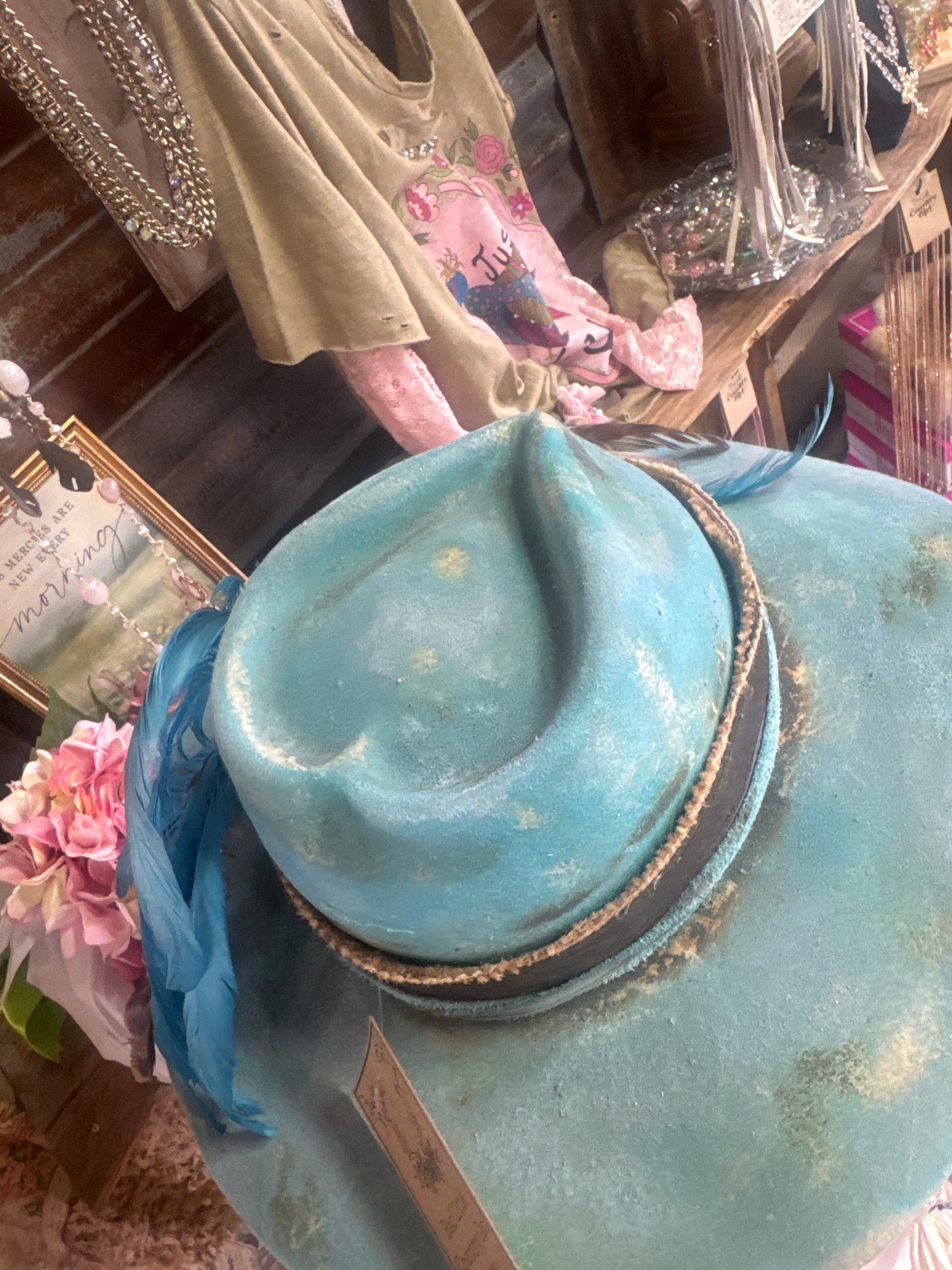 Vintage Cowgirl At Heart Hat