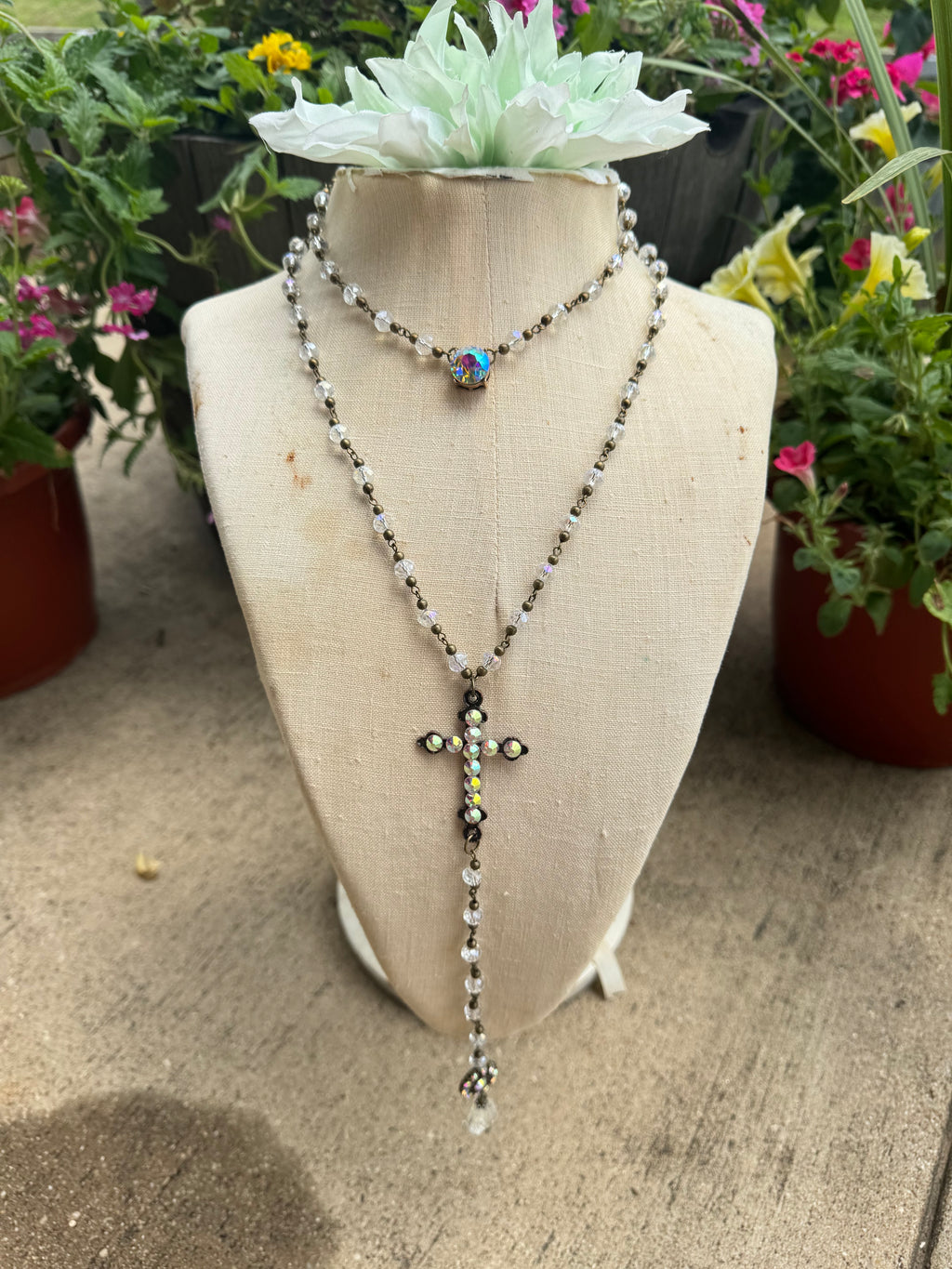Clear Crystal Choker