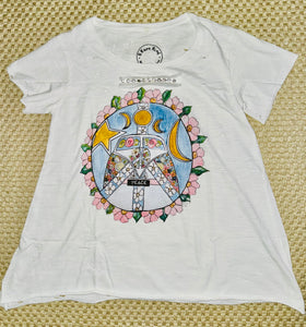 Rosey Hippie Tee