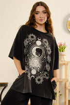Sun & Moon Tshirt Dress