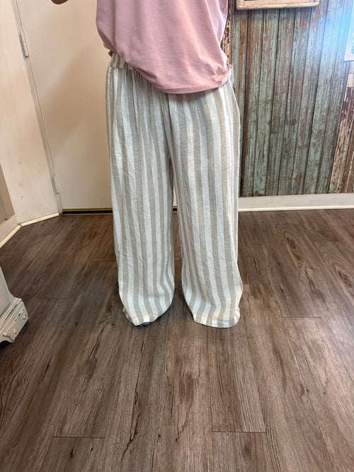 Coastal Breeze Linen Pants