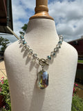 Iridescent Crystal Necklace