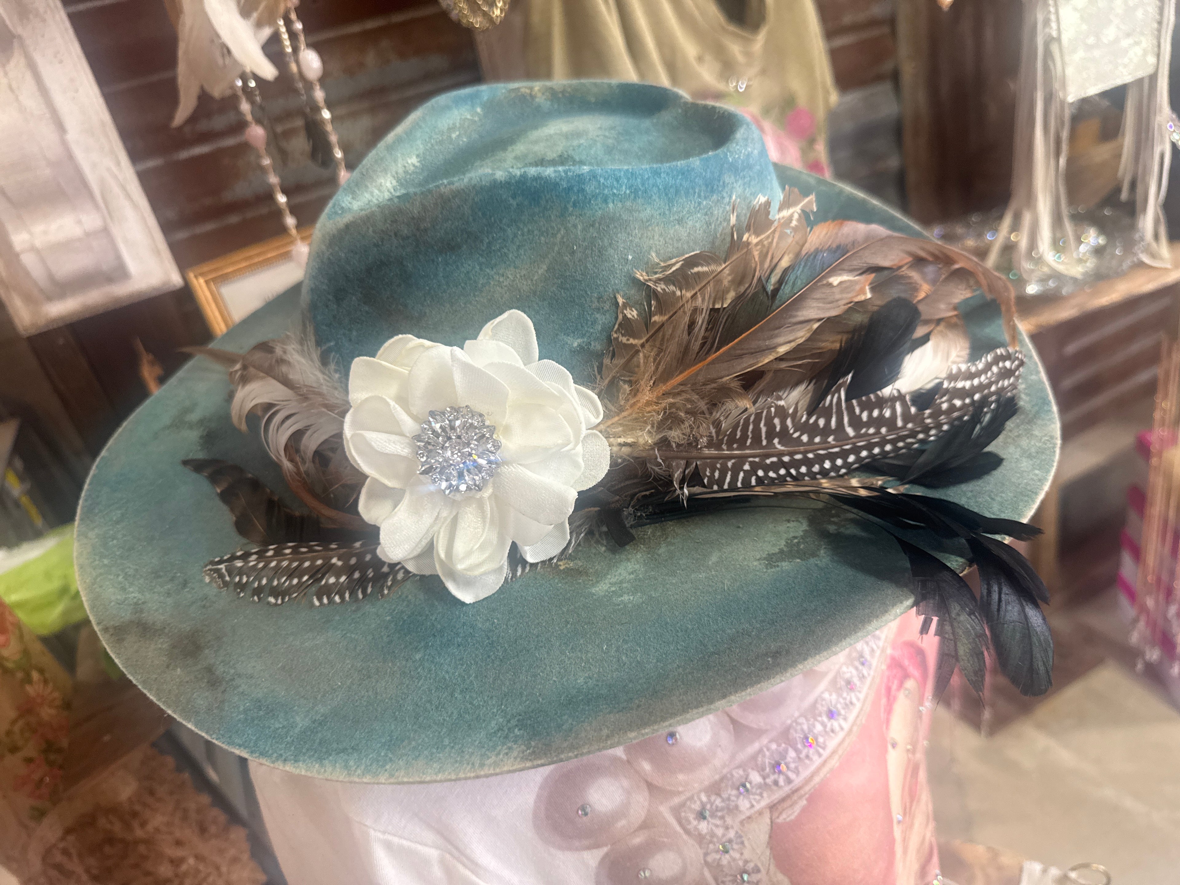 Vintage Cowgirl At Heart Hat