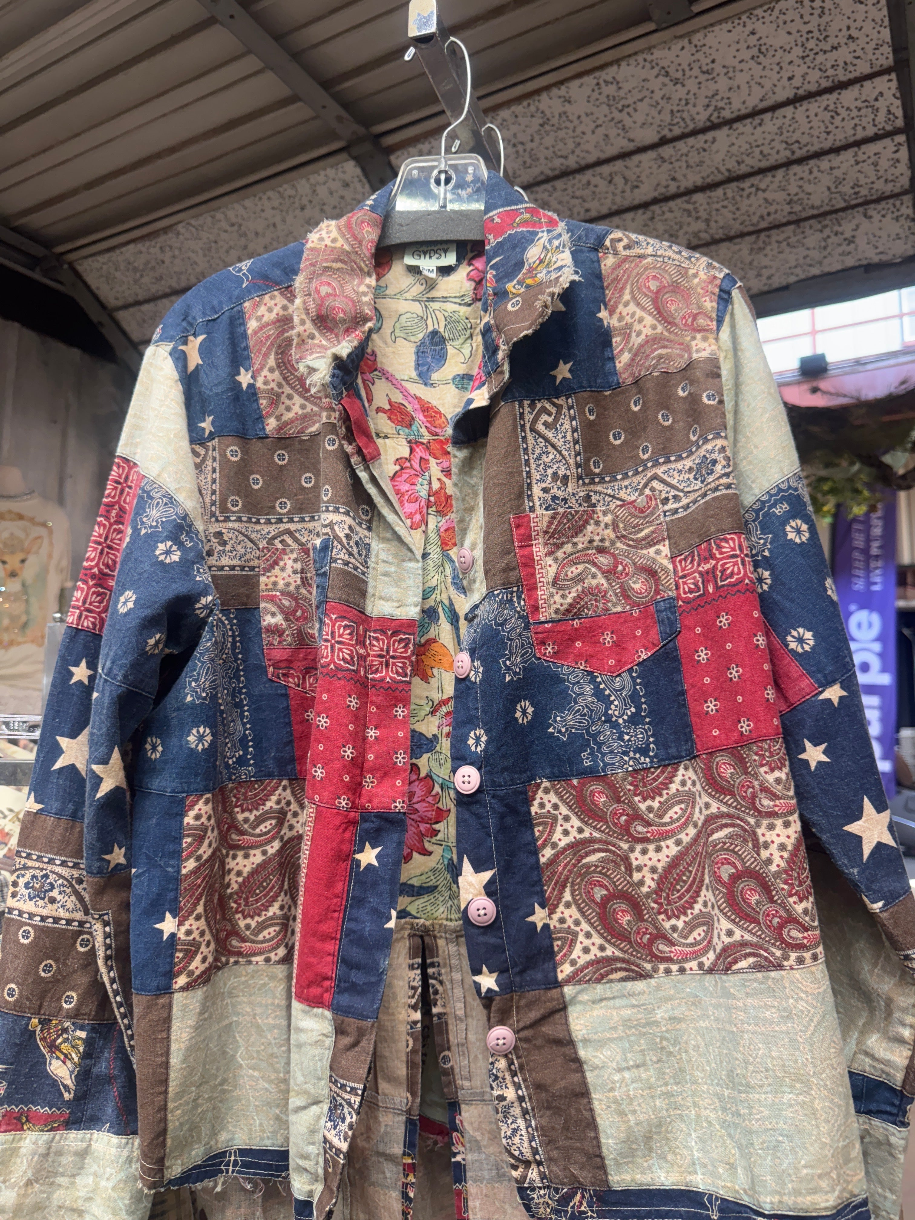 Stars & Paisley Patchwork