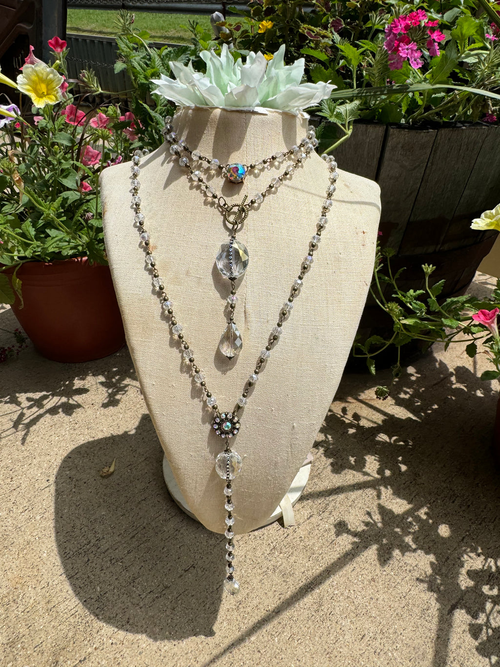 Clear Crystal Choker