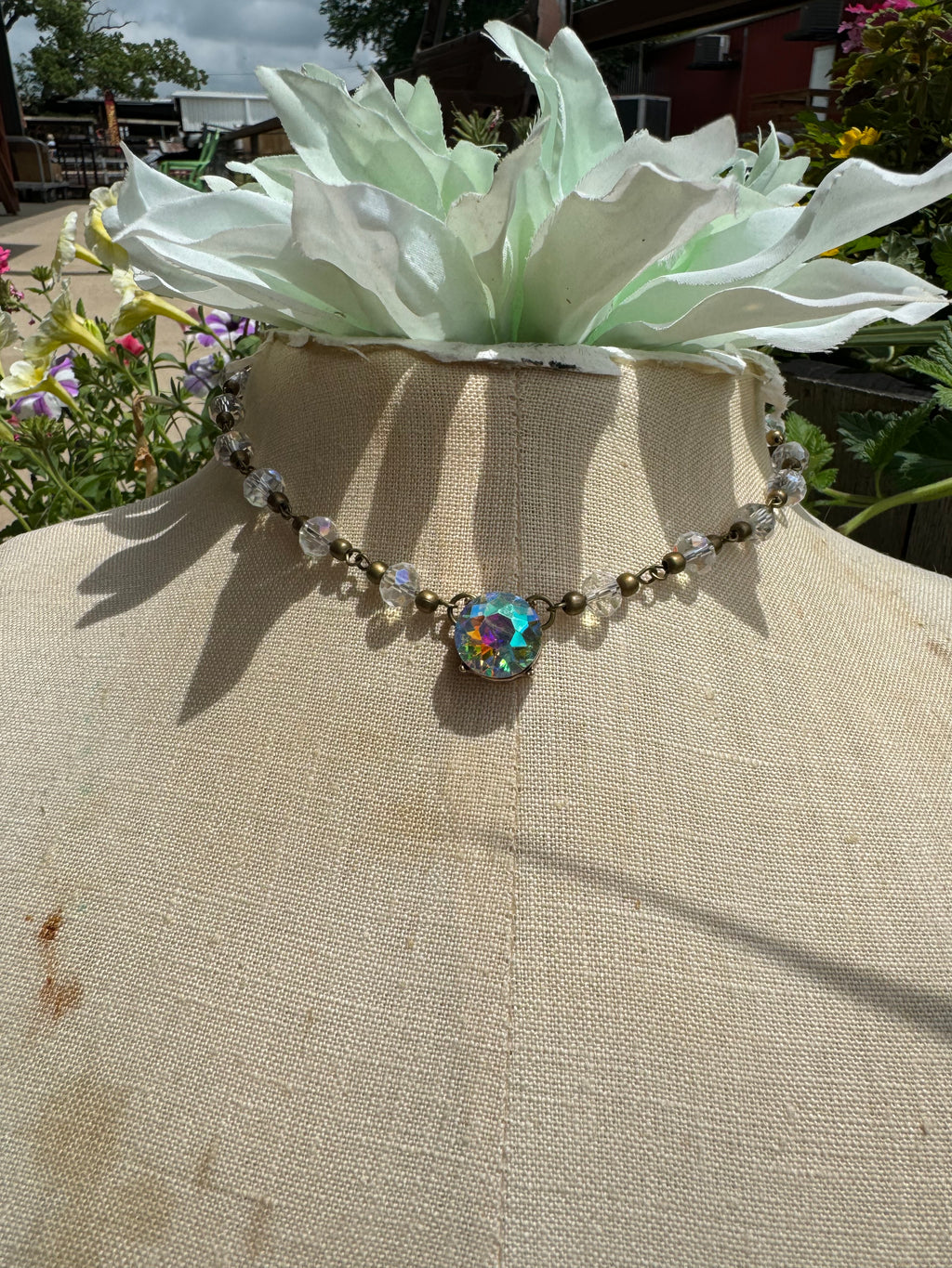 Clear Crystal Choker