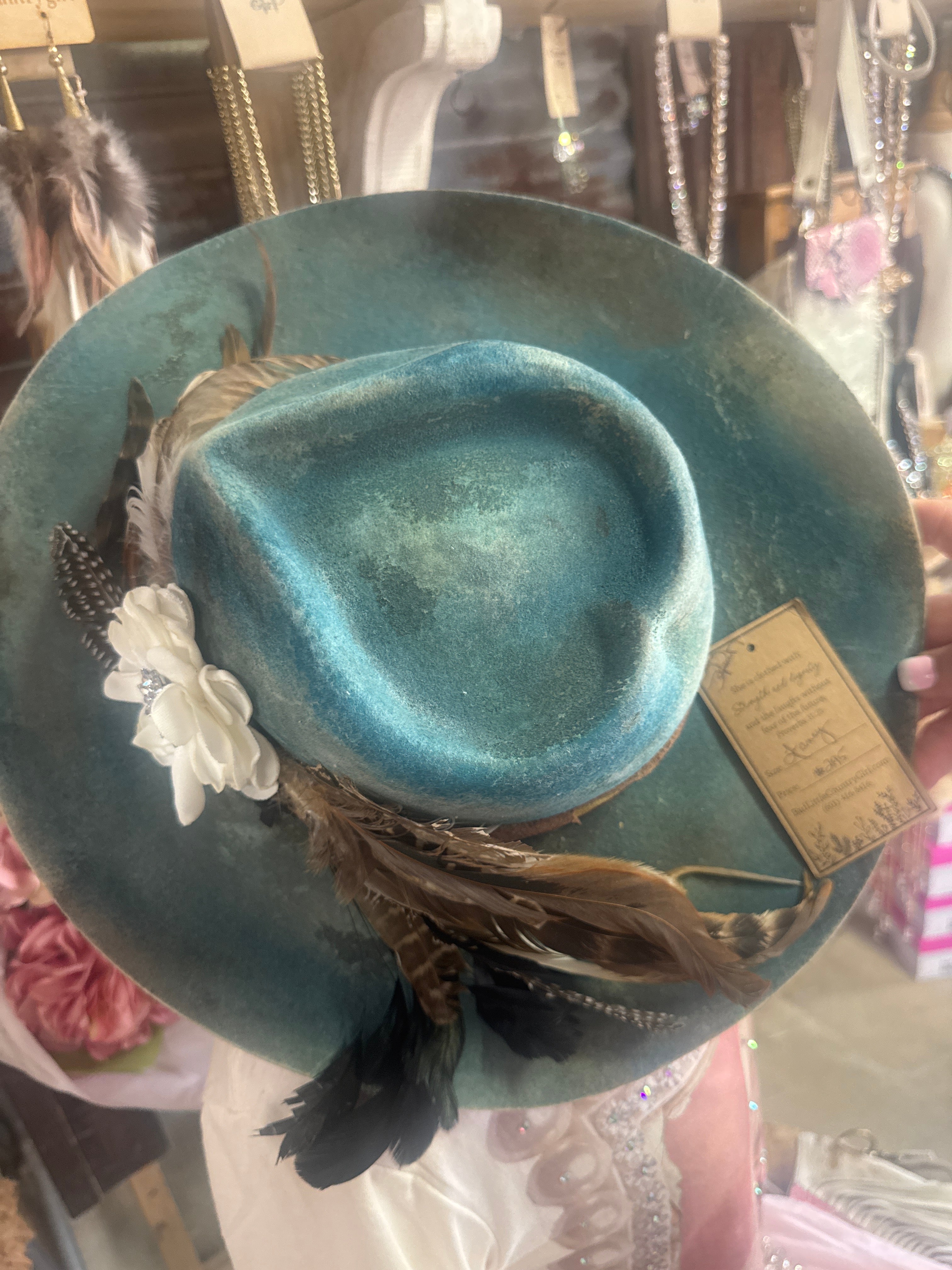 Vintage Cowgirl At Heart Hat