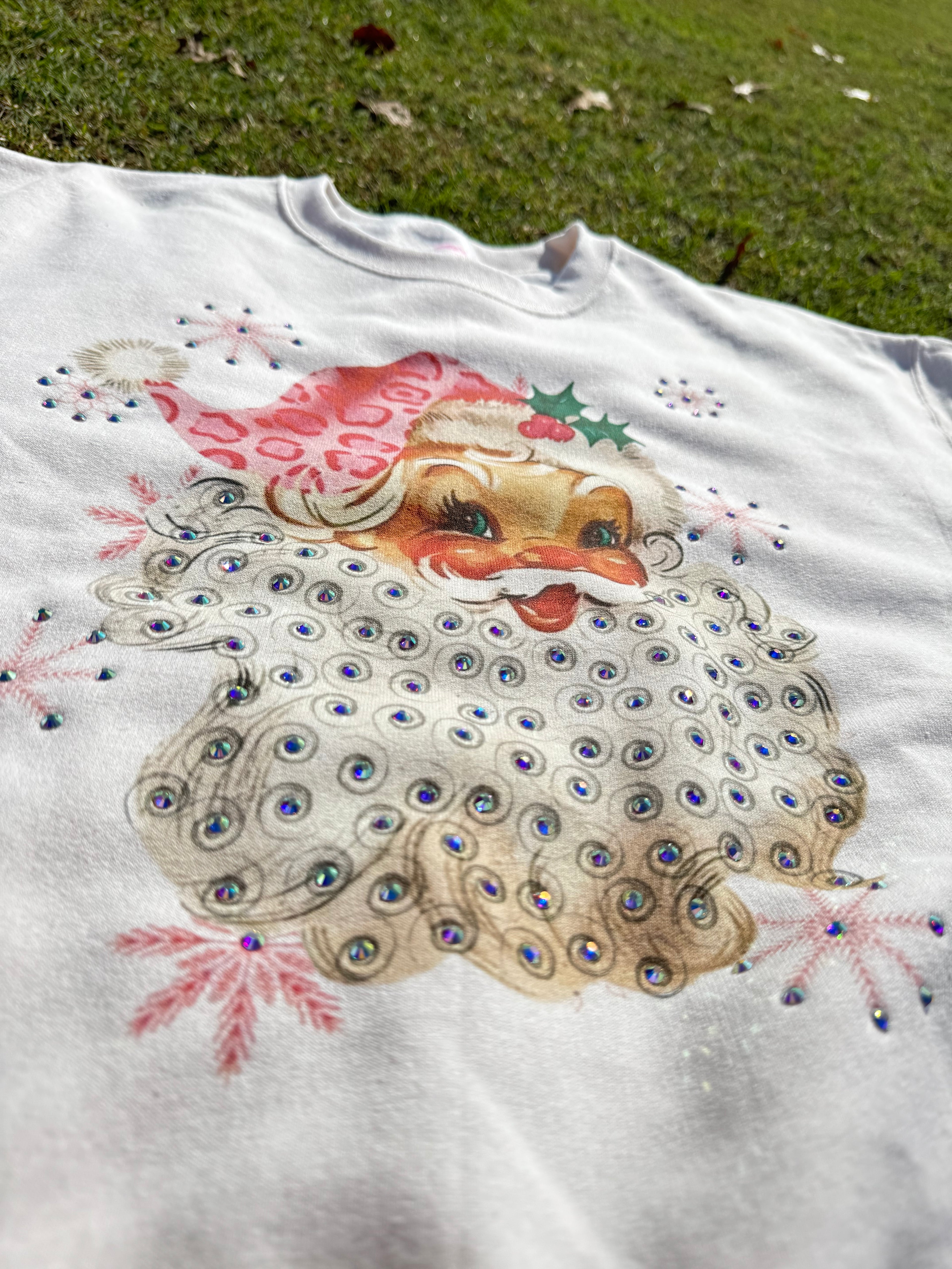 Santa Sparkle Sweatshirt