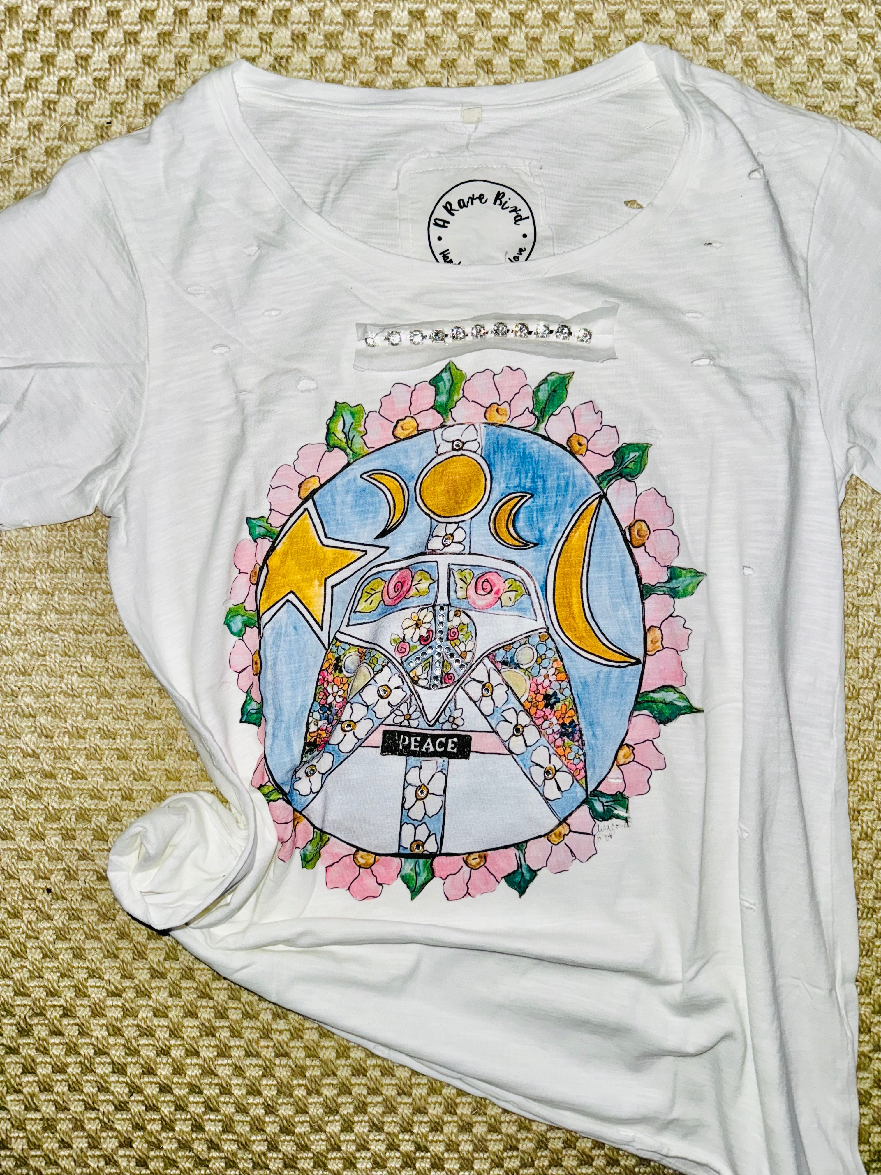 Rosey Hippie Tee