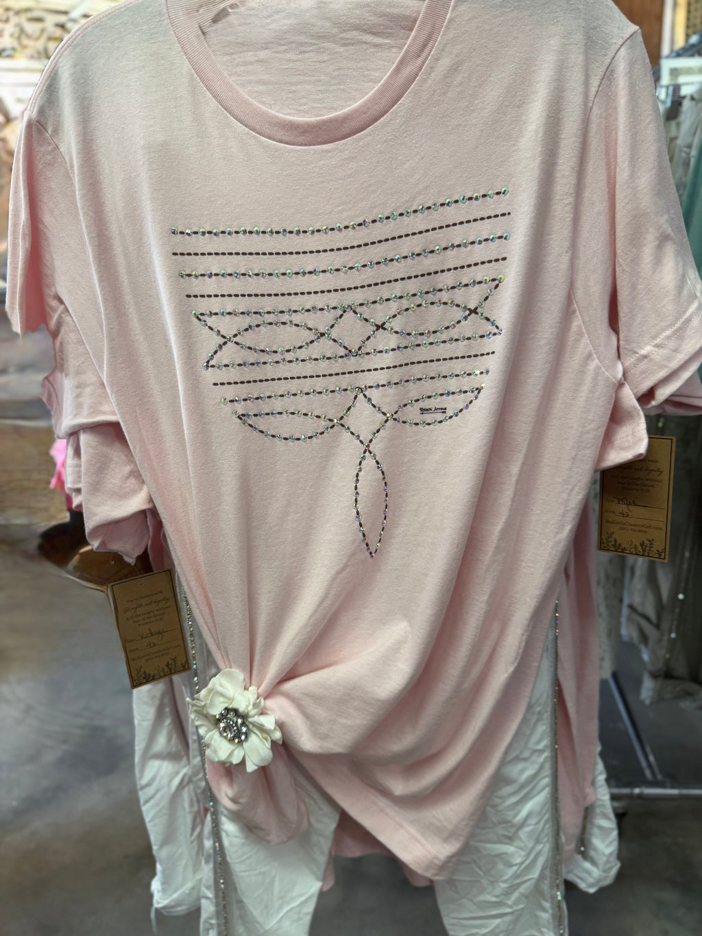 Rhinestone Cowgirl Roper t-shirt