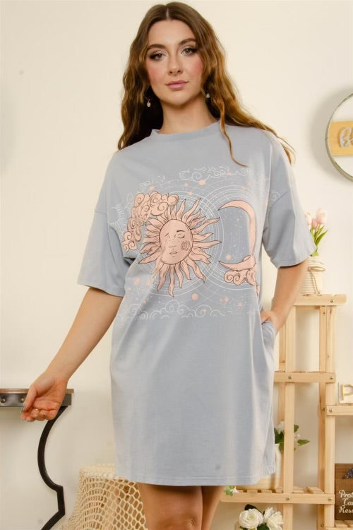 Sun & Moon Graphic Tee