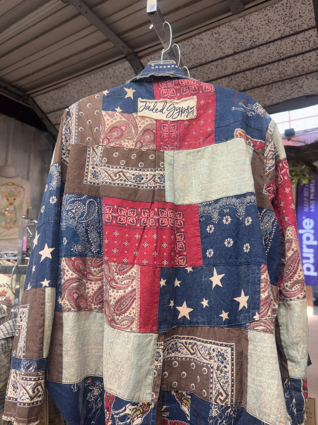 Stars & Paisley Patchwork