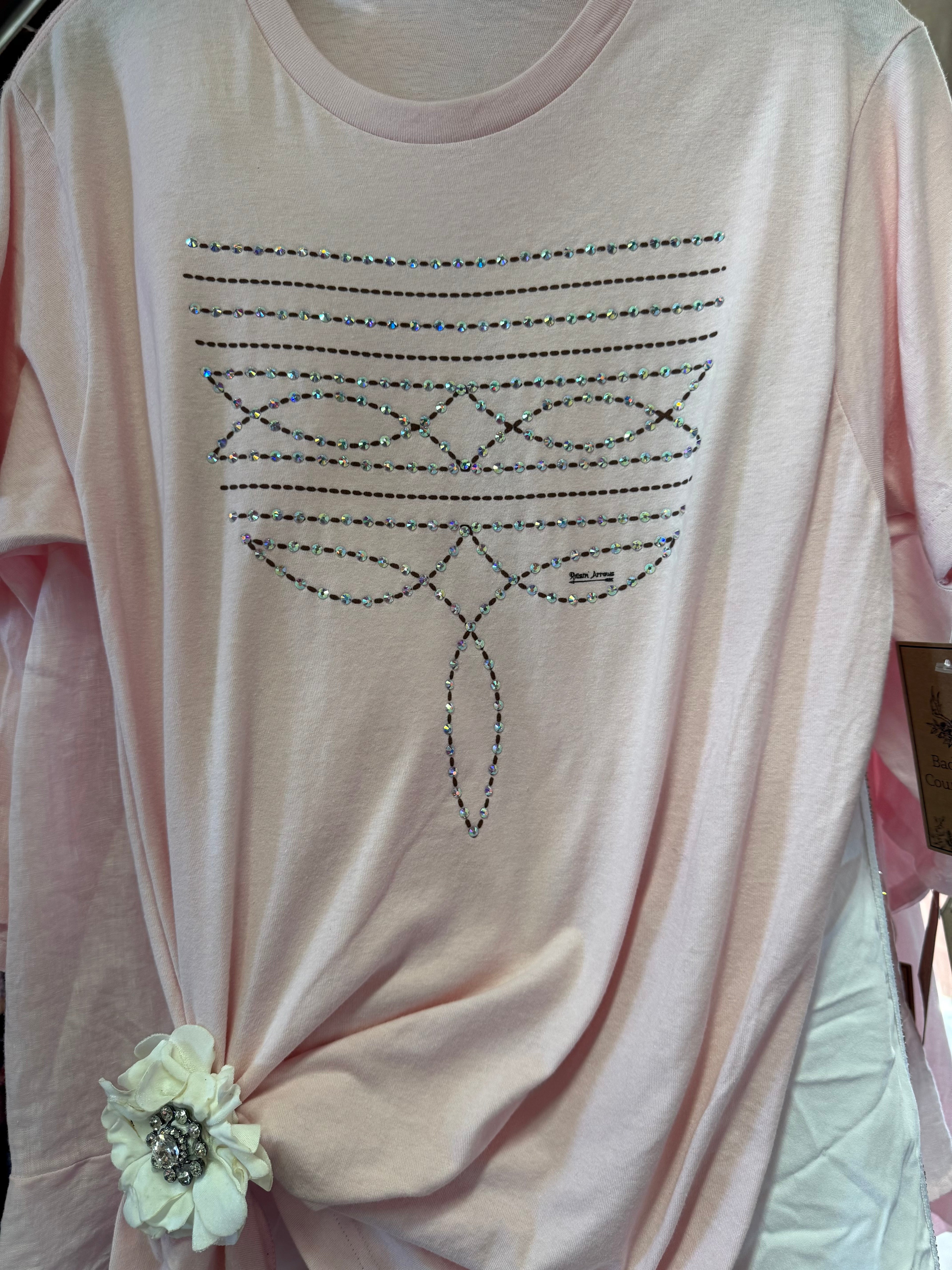 Rhinestone Cowgirl Roper t-shirt