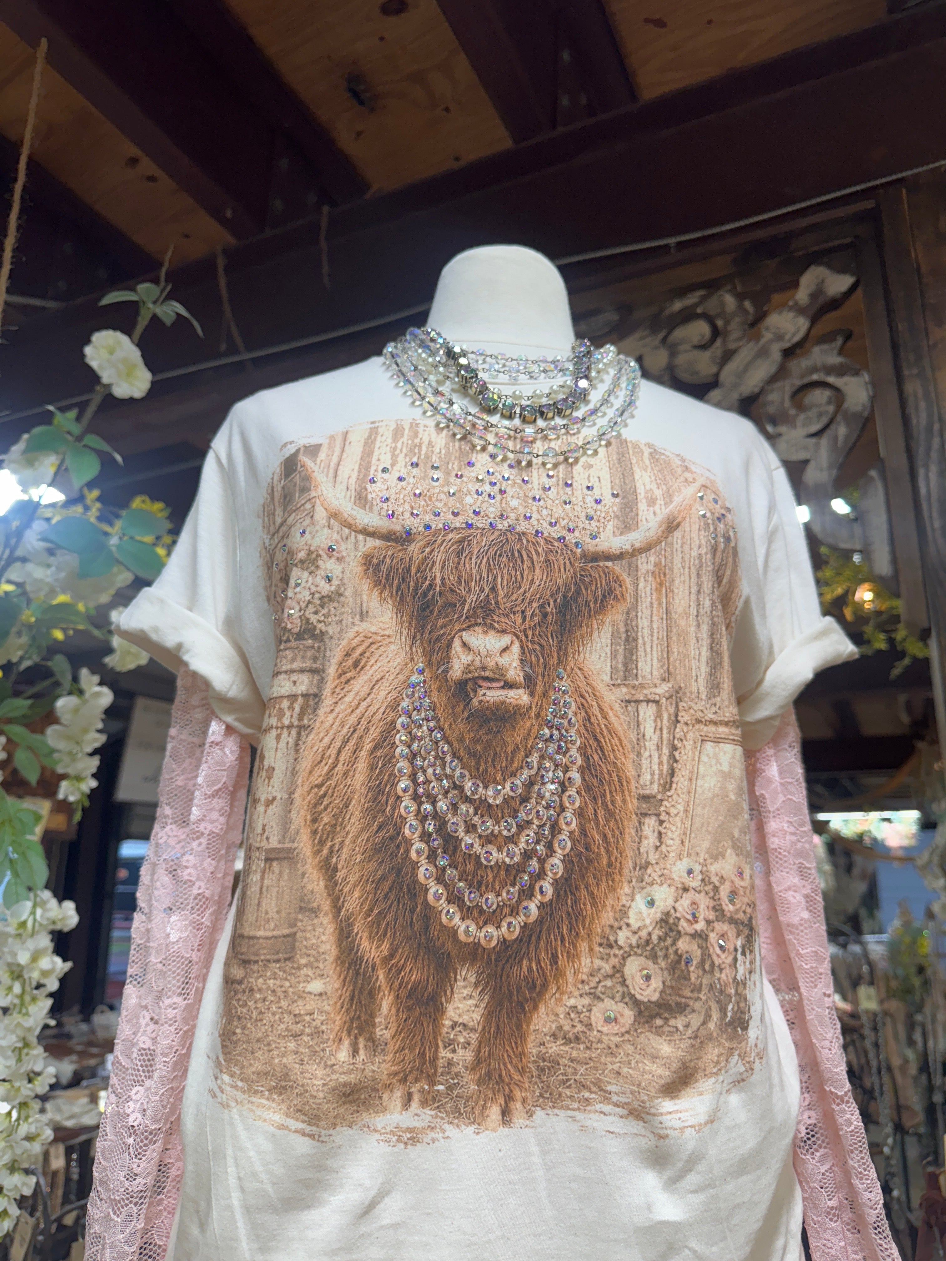Vintage Highland Cow