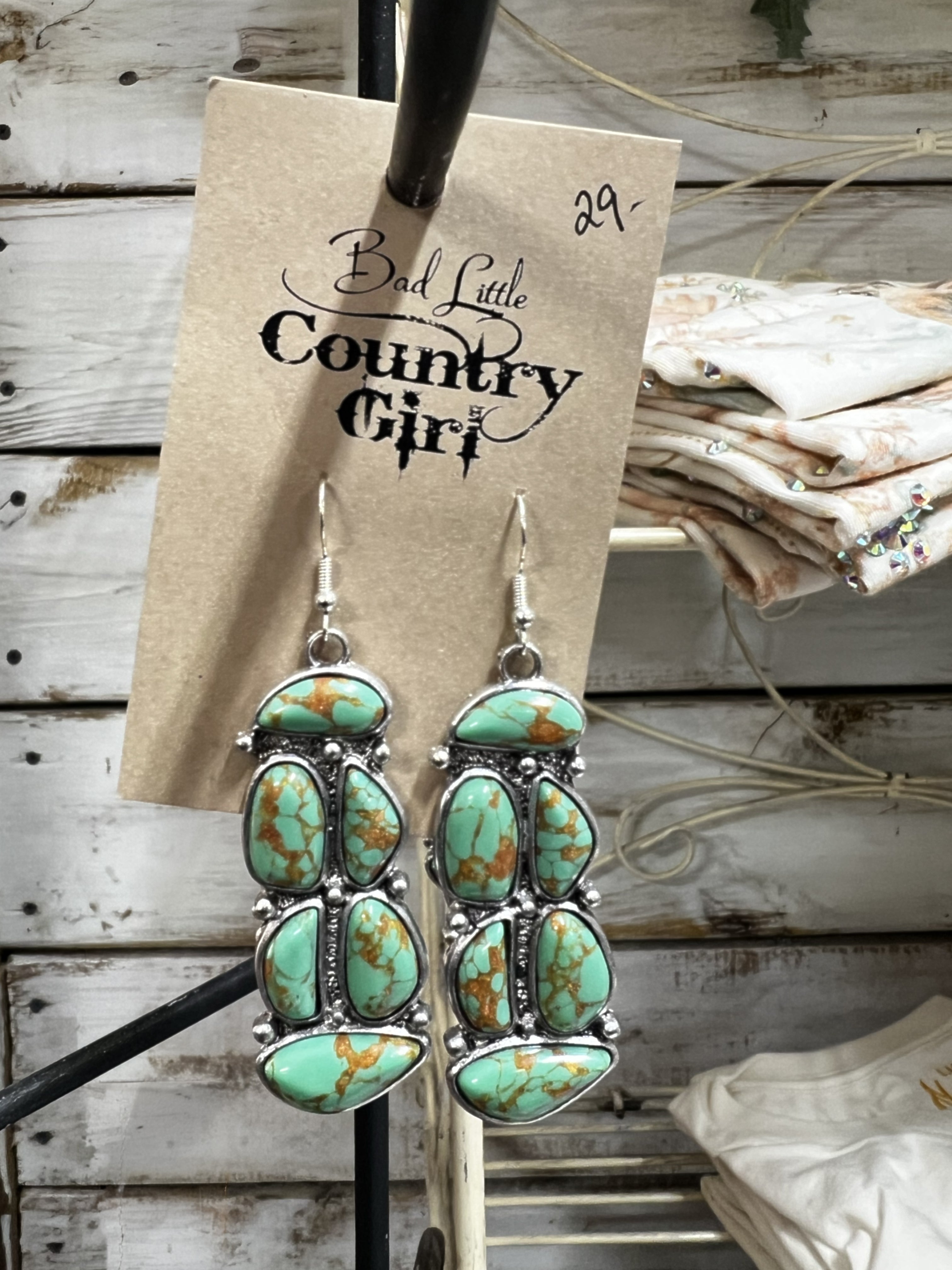 Desert Sky Turquoise Earrings