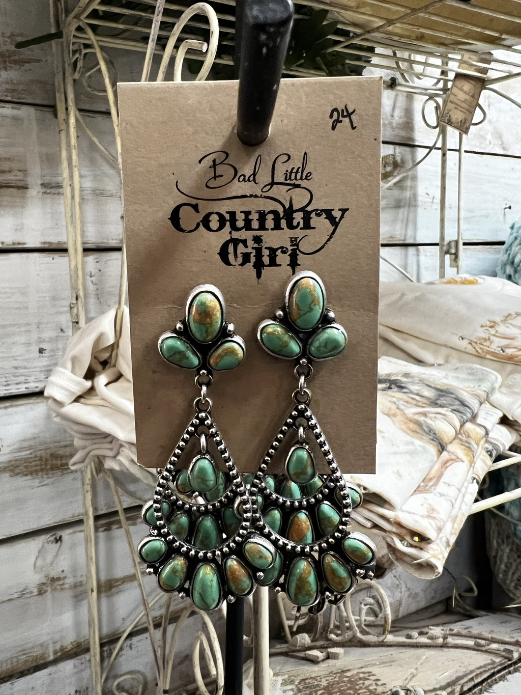 Desert Sky Turquoise Earrings
