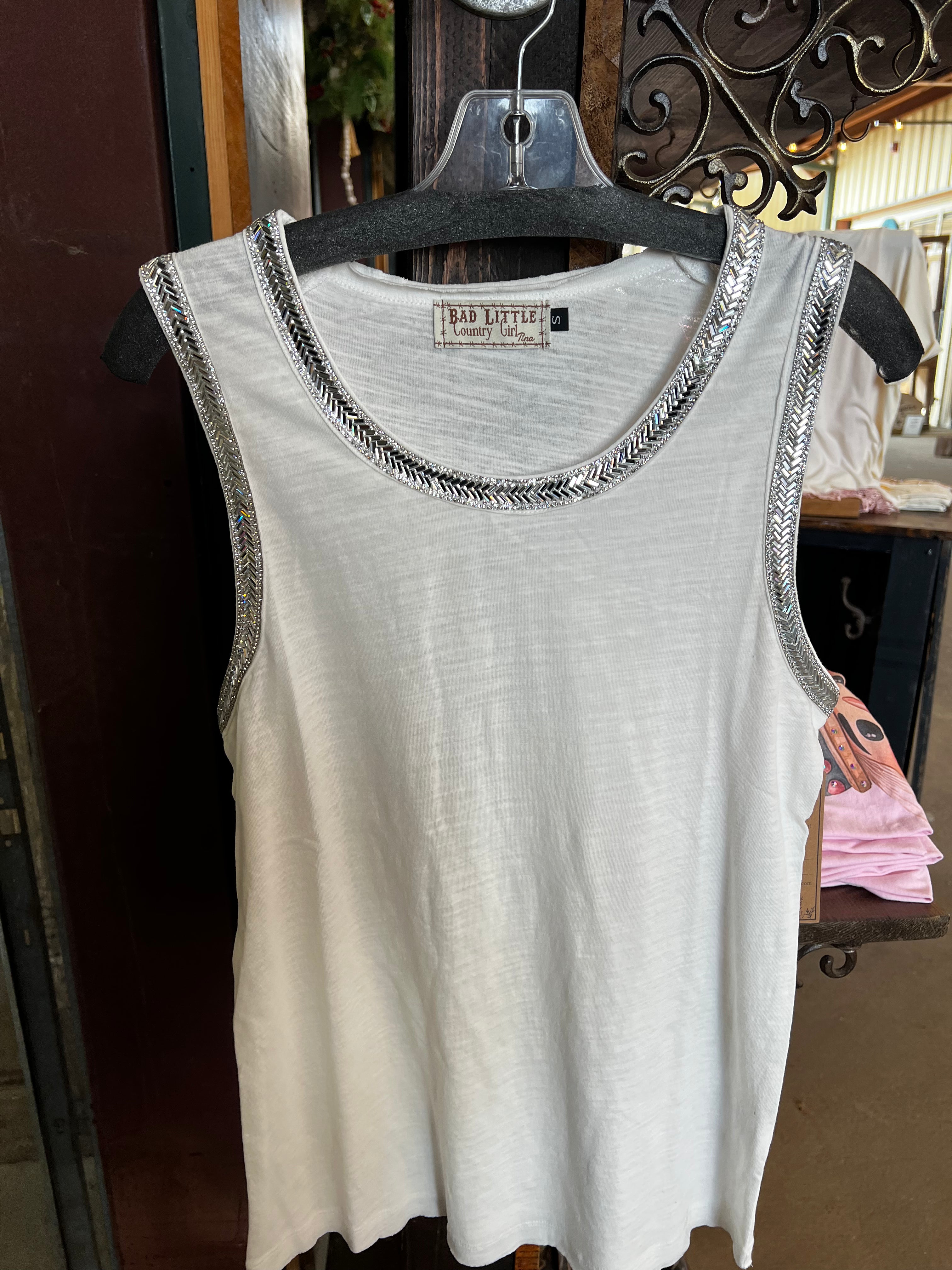 Bad Little Country Girl Signature "Bling" Tank Top