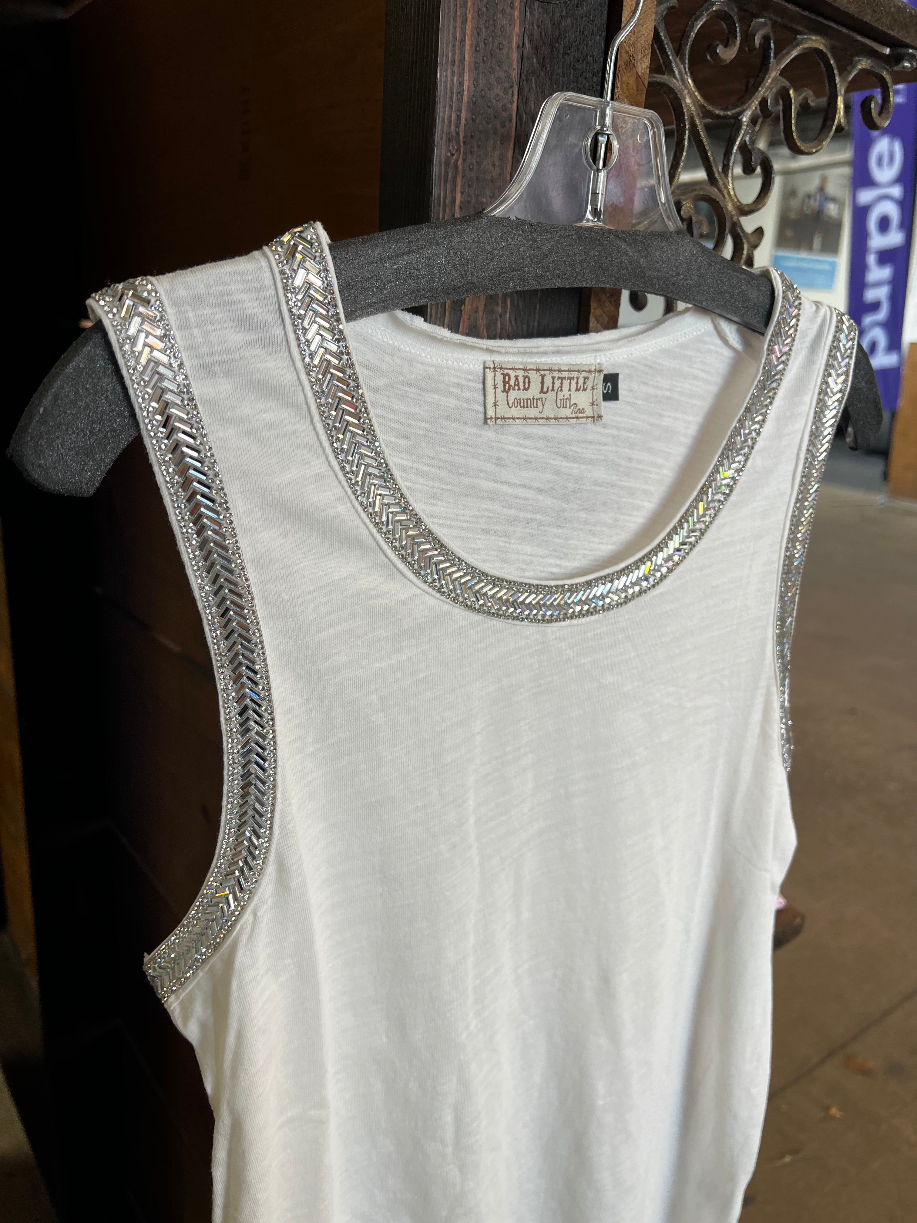 Bad Little Country Girl Signature "Bling" Tank Top