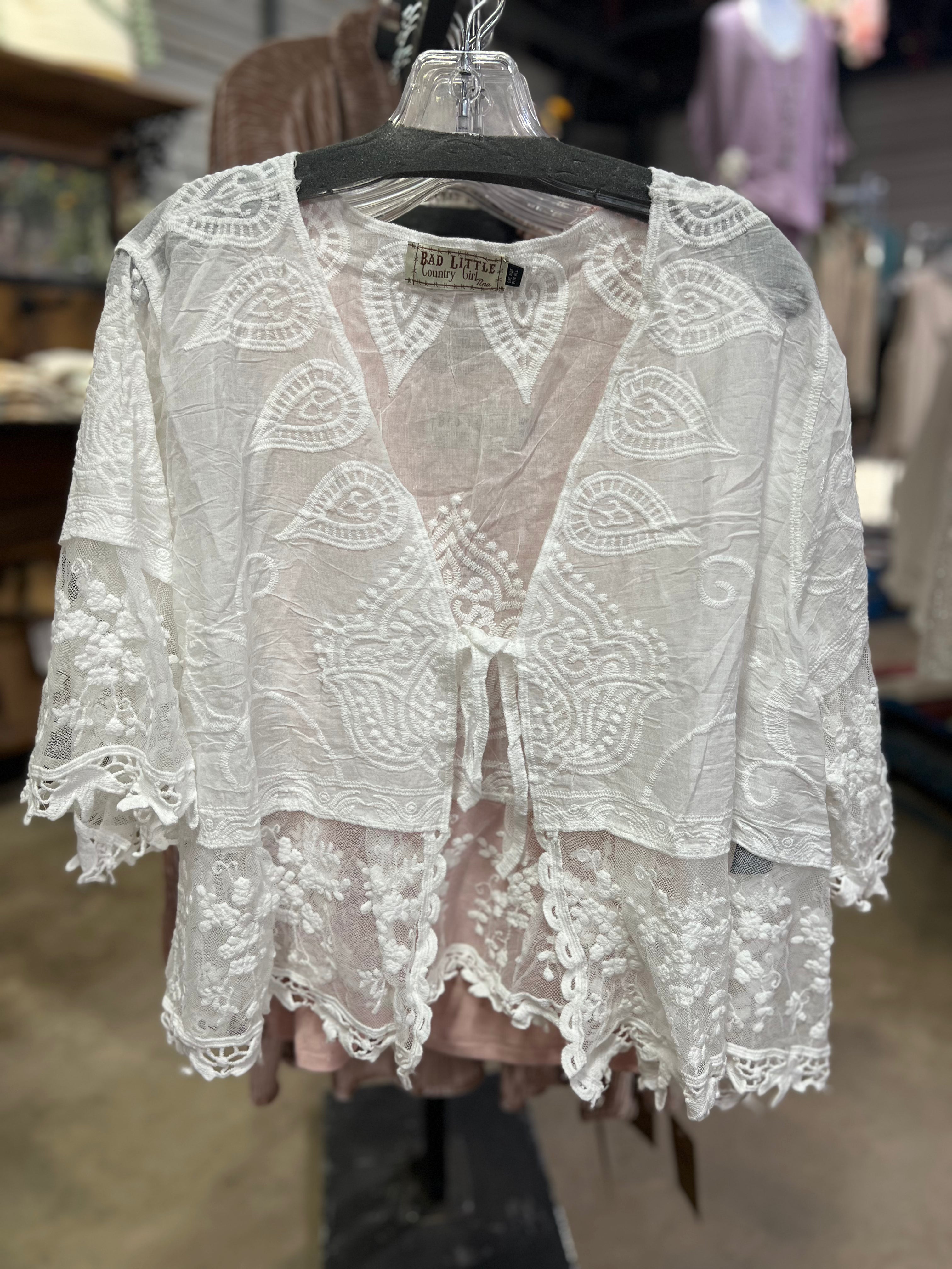 White Willow Pullover