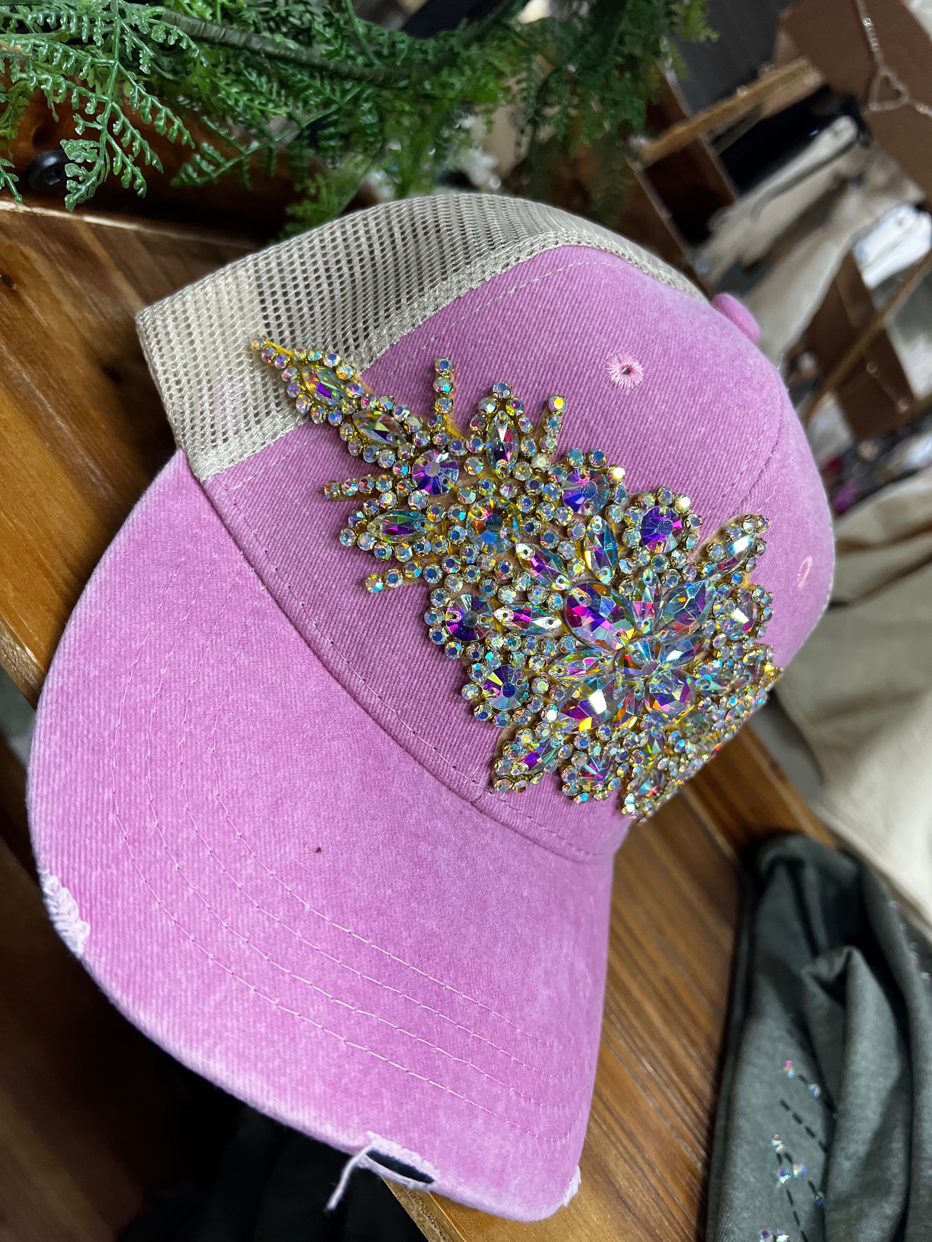 Southern Sparkle Crown Ball Cap