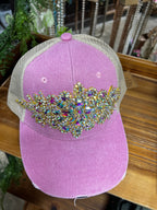 Southern Sparkle Crown Ball Cap