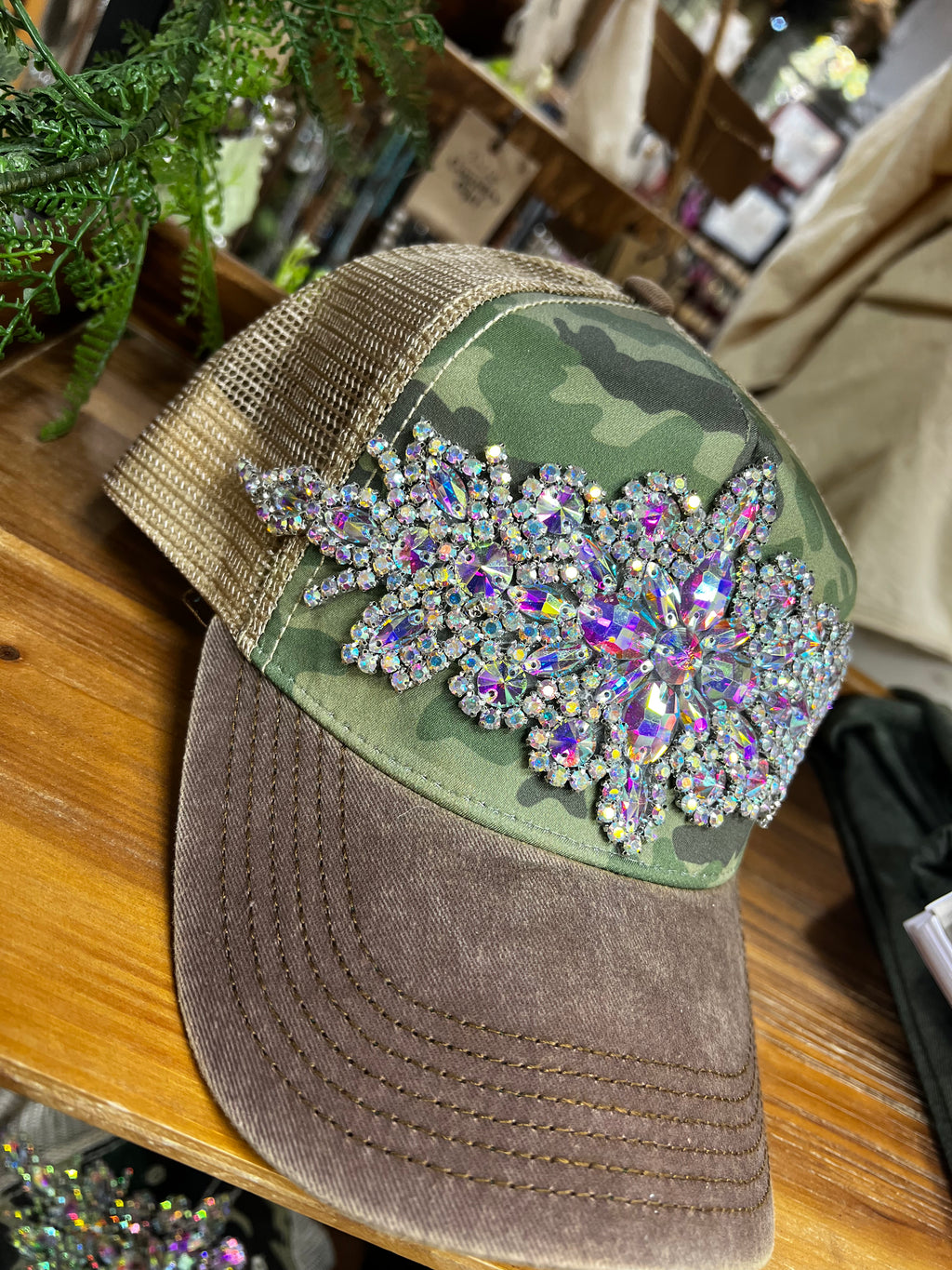 Southern Sparkle Crown Ball Cap