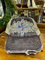 Southern Sparkle Crown Ball Cap