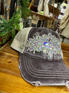 Southern Sparkle Crown Ball Cap