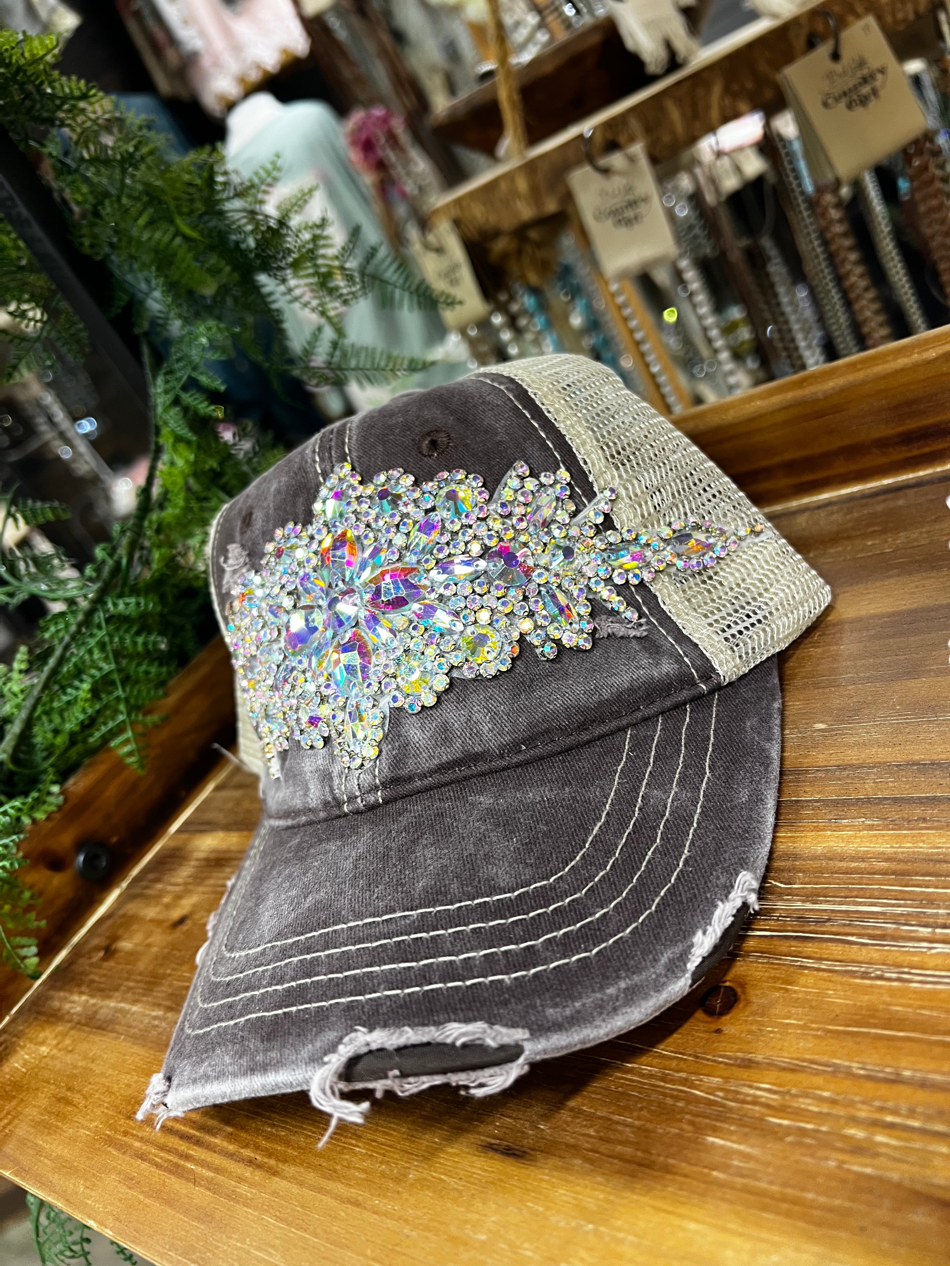 Southern Sparkle Crown Ball Cap