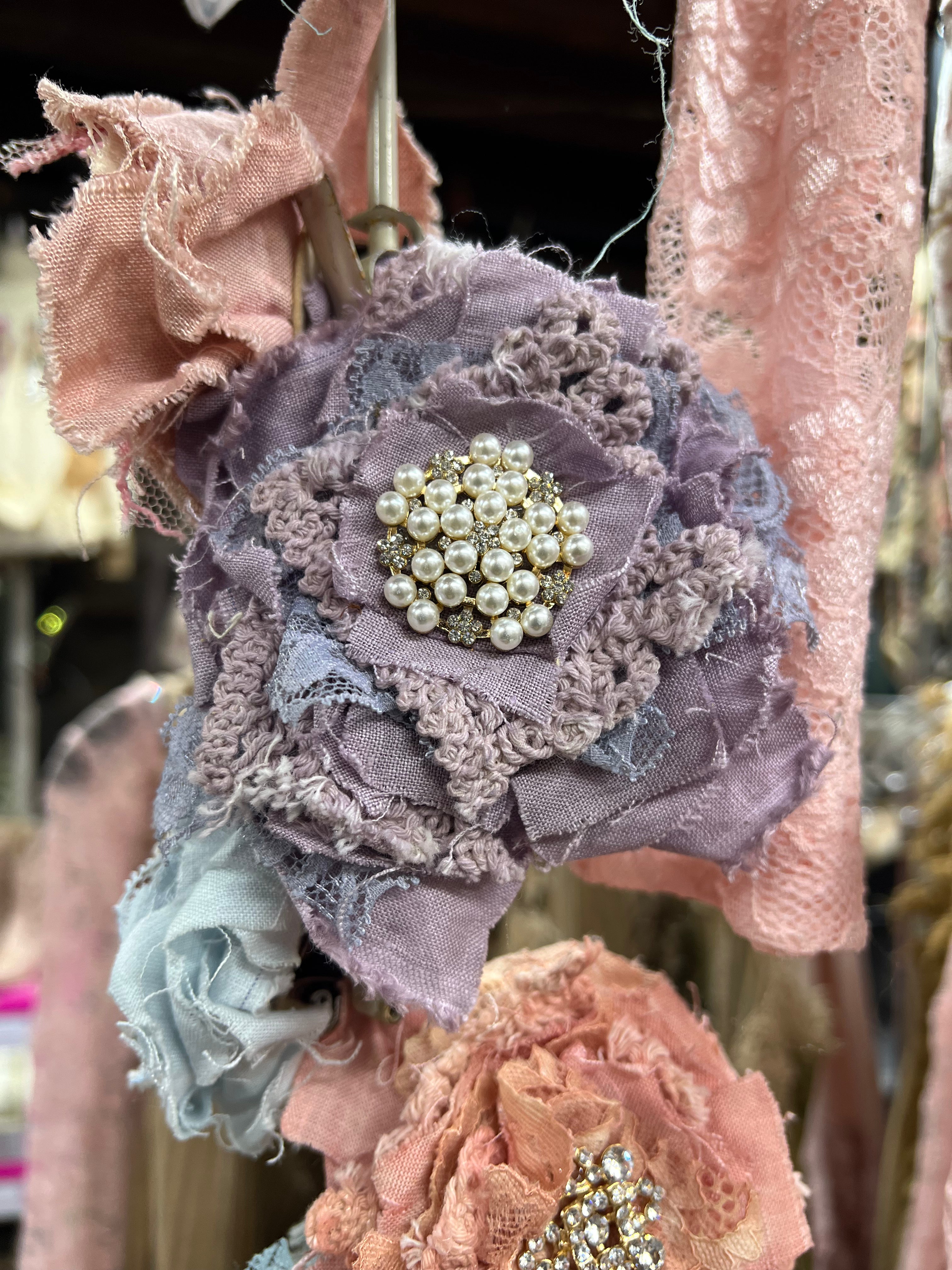 Flower Shirt Clips