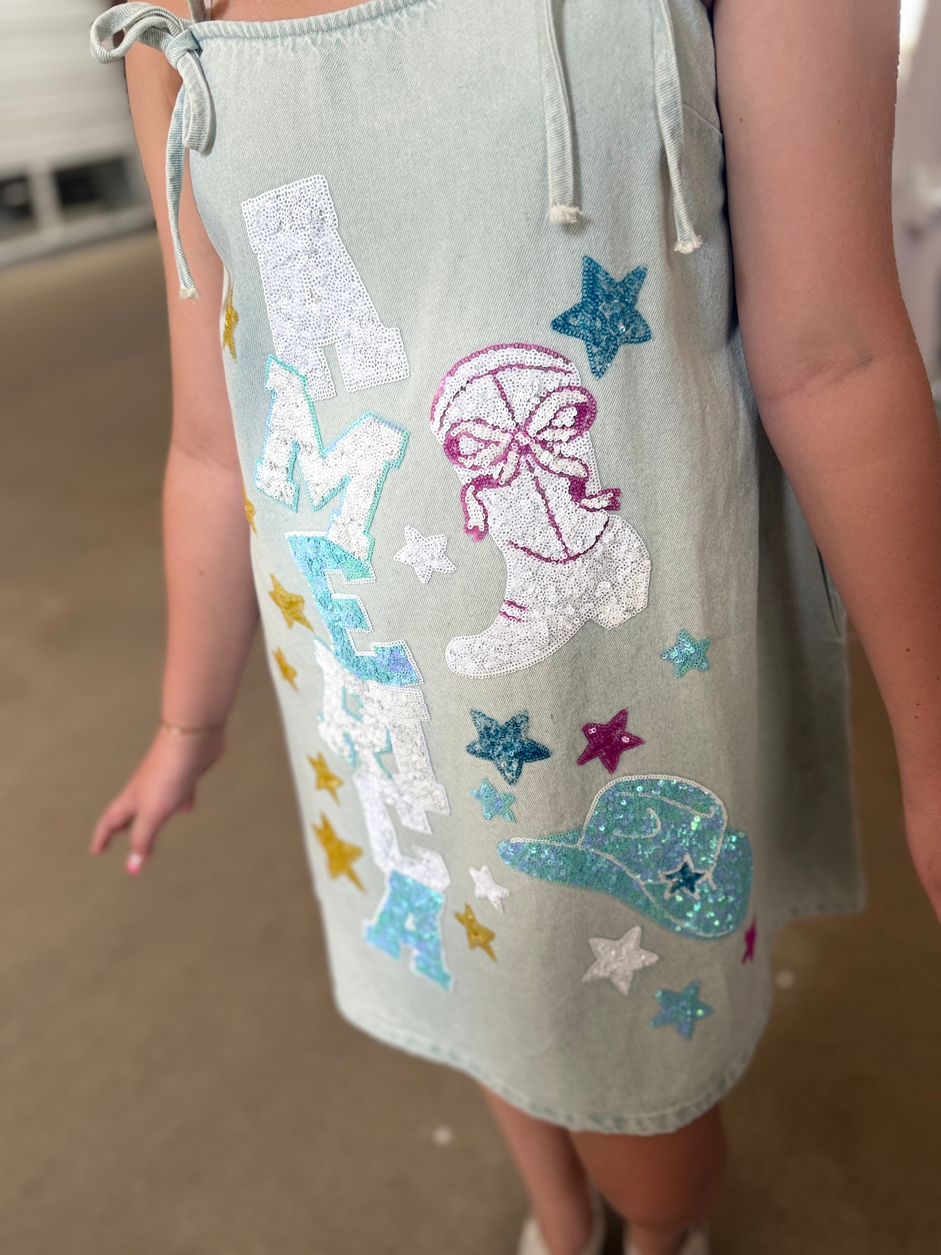 Denim USA "American Doll" Dress