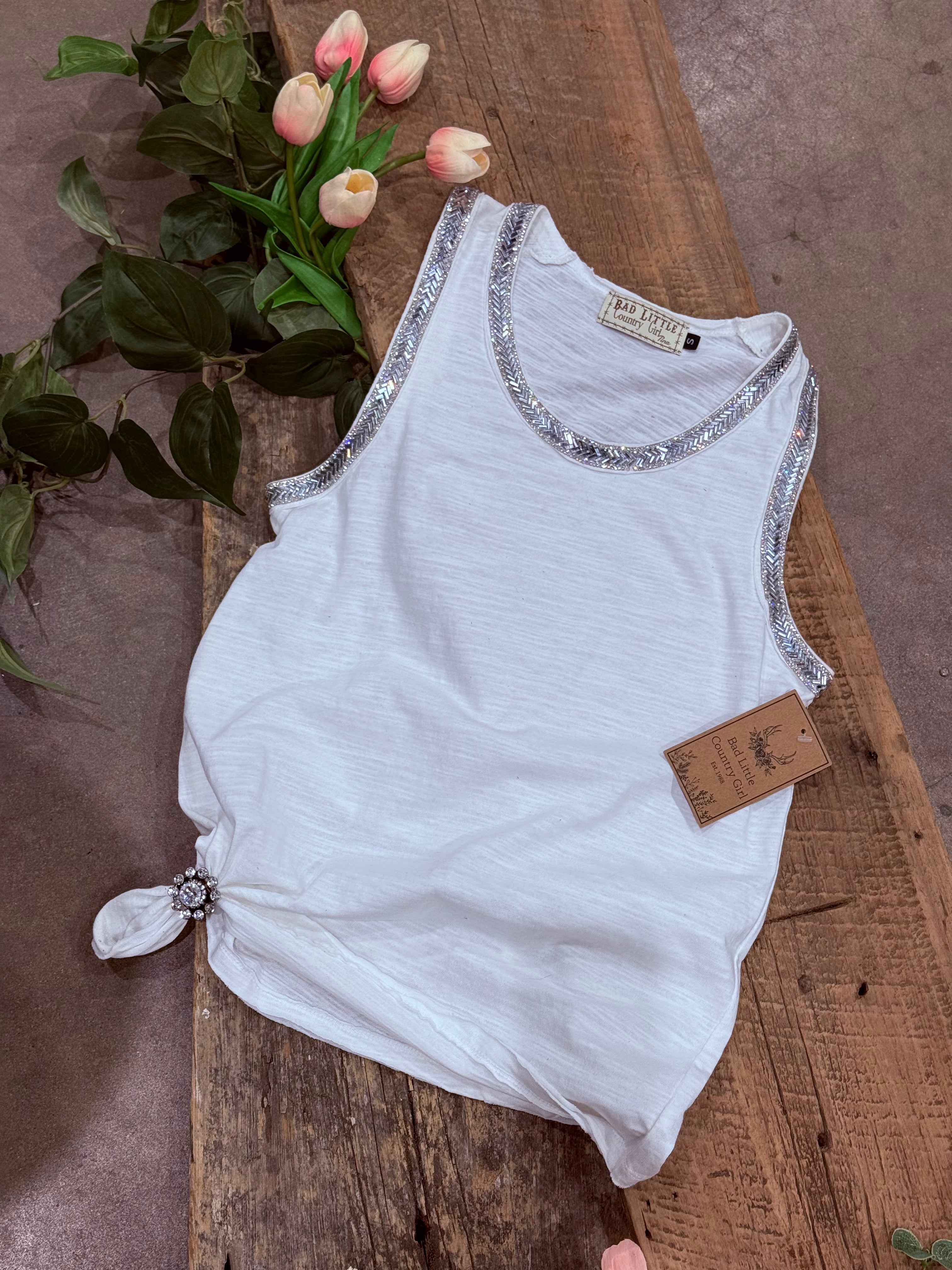 Bad Little Country Girl Signature "Bling" Tank Top