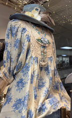 Blue Bouquet Baby Doll