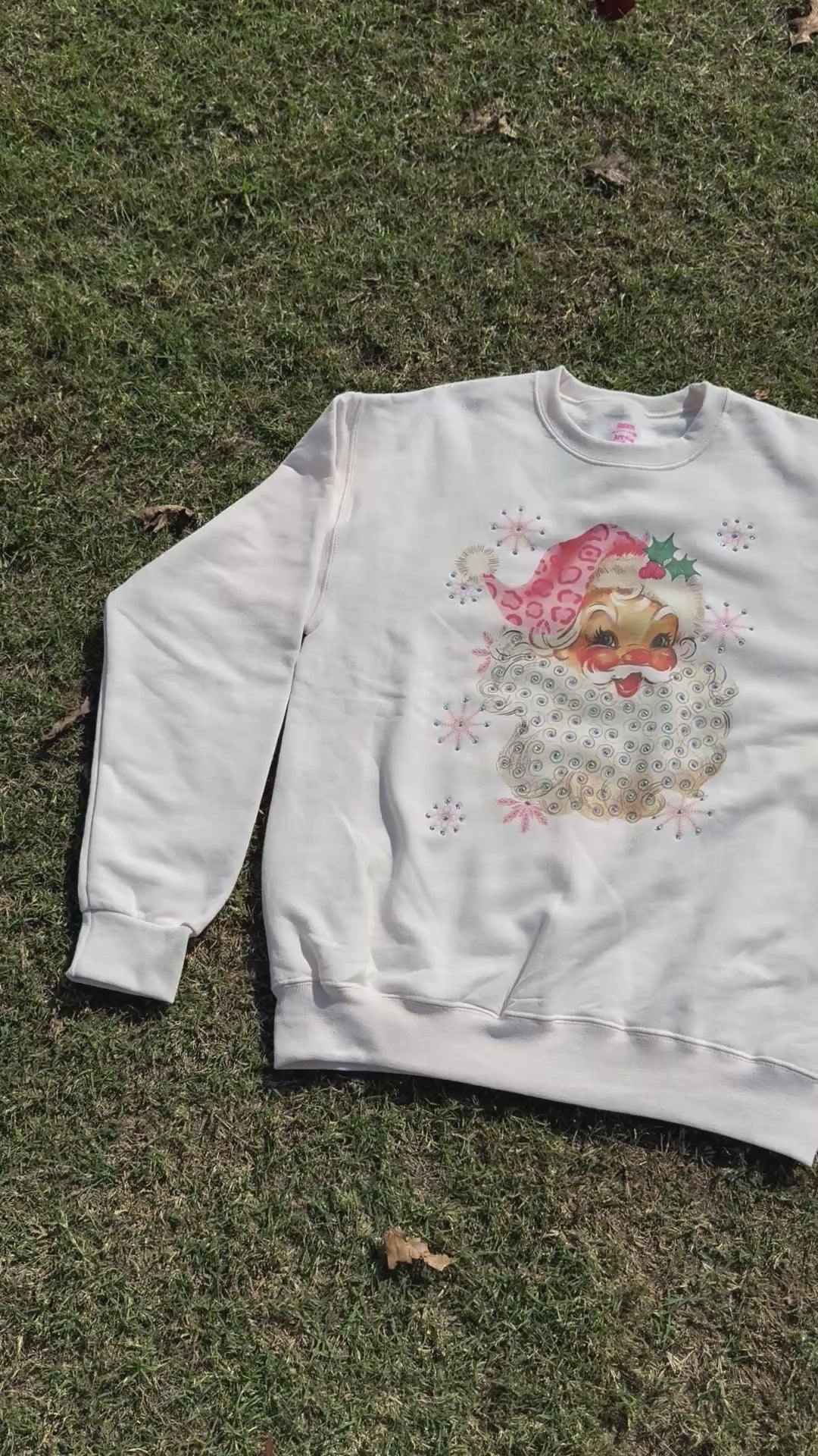 Santa Sparkle Sweatshirt
