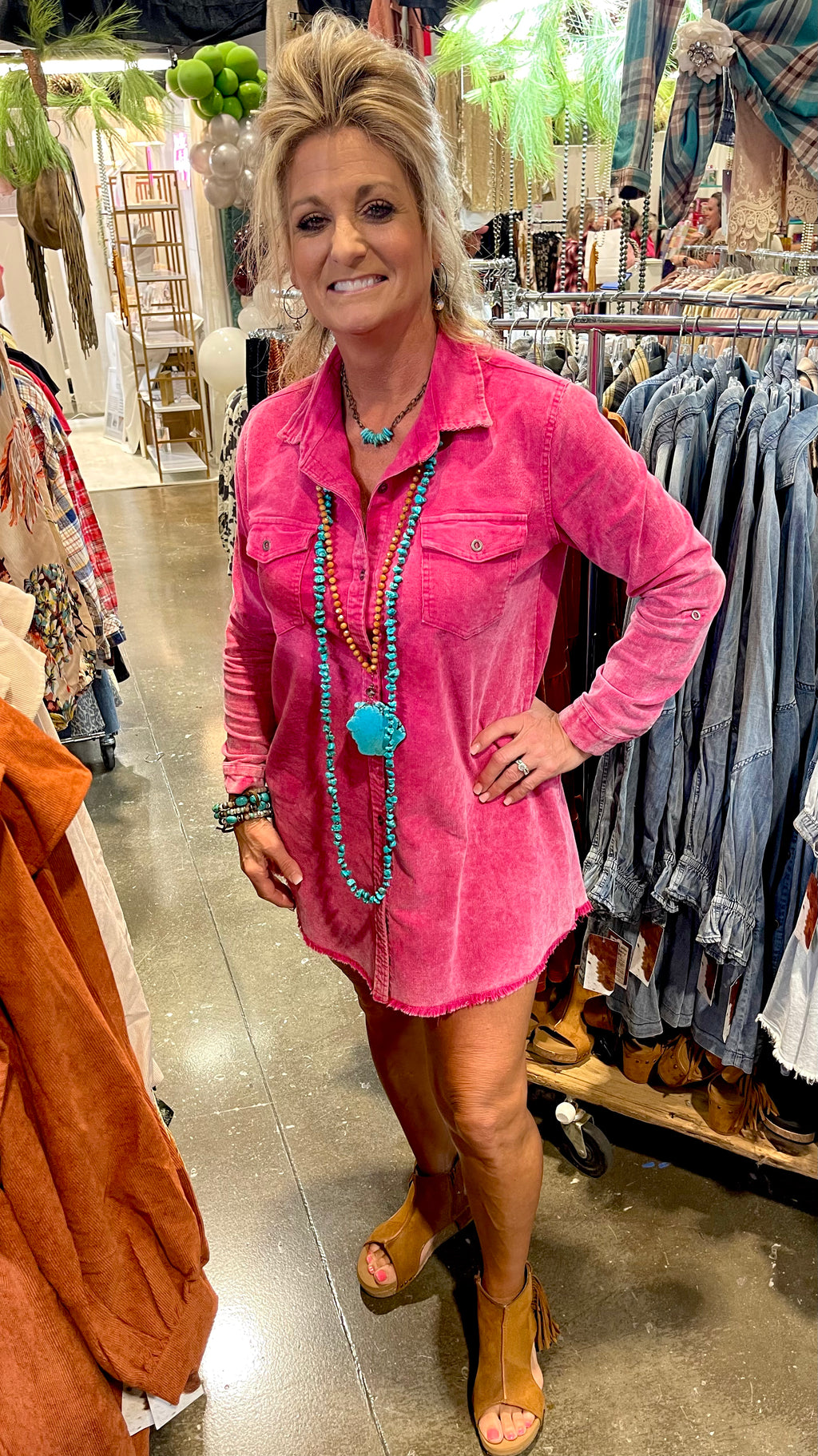 Tina Corduroy Dress