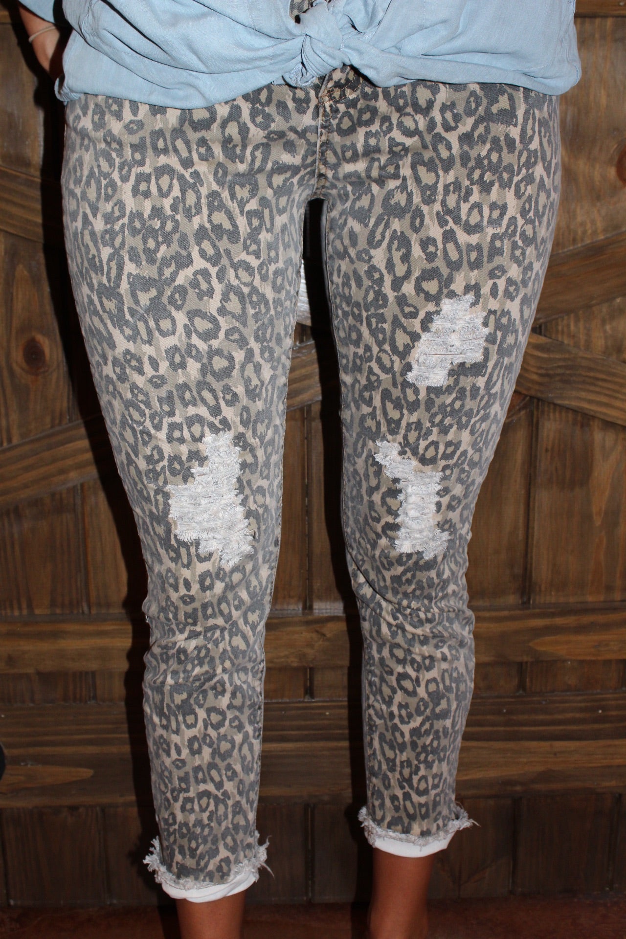 Cheetah Jeggings