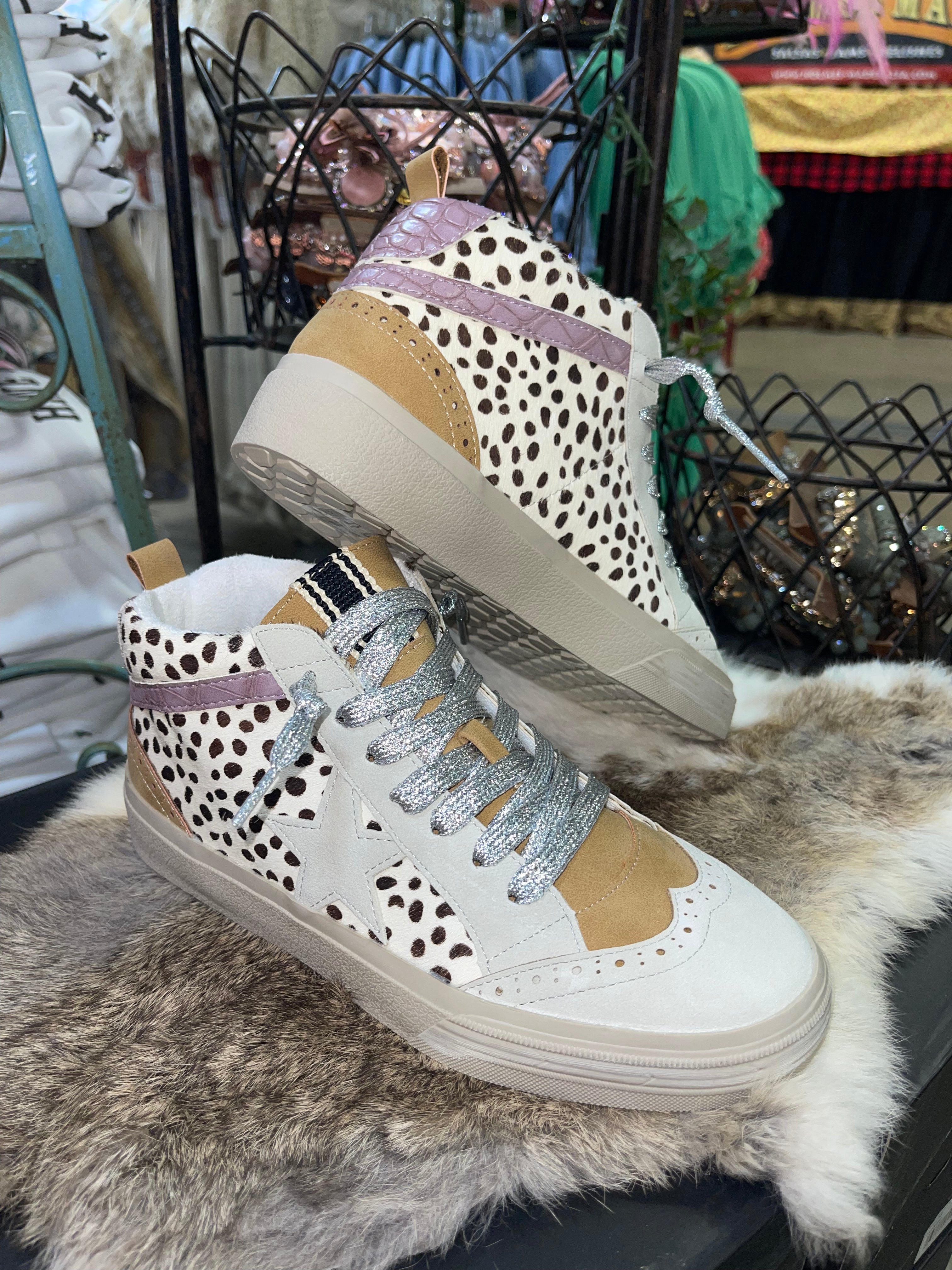 Spotted Animal High Top